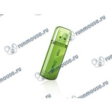 Накопитель USB flash 64ГБ Silicon Power "Helios 101" SP064GBUF2101V1N, зеленый (USB2.0) [115480]