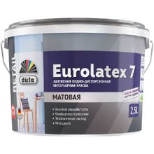 Dufa Retail Eurolatex 7 2.5 л белая