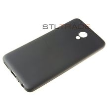 M5 Note Meizu Силиконовый чехол TPU Case Металлик черный