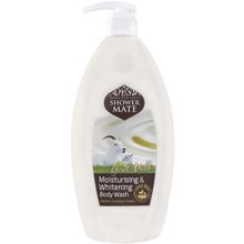 Kerasys Shower Mate Moisturising & Whitening Goat Milk 550 мл