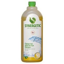 Гель-концентрат для посудомоечных машин Synergetic, 1 л, биоразлагаемый