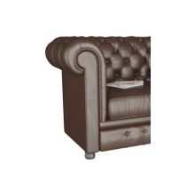 Смарт Кресло Честер (Честерфилд) коричневый ВИСКАФОРС