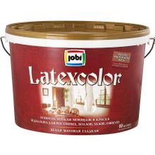 Jobi Latexcolor 10 л белая неморозостойкая