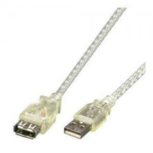 USB 2,0 VCOM AM-AF 5.0 м прозр изол