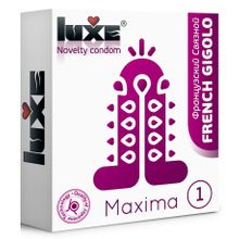 Luxe Презерватив Luxe Maxima WHITE  Французский Связной  - 1 шт.