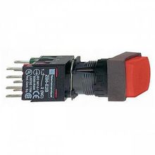 Кнопка Harmony 16 мм? IP65, Красный | код. XB6DL42B | Schneider Electric