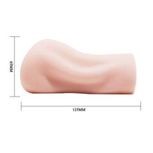 Компактный мастурбатор-вагина с эффектом смазки (109370)