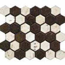 Мозаика Gaudi Hexa - 5(2) чип 44х49х10 24,5х28,3