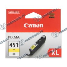 Картридж Canon "CLI-451Y XL" (желтый) для PIXMA iP7240 MG5440 MG630 (11мл) [112914]