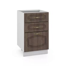 Моби Сильвия стол 500 3 ящика Орех Кантри ID - 310958