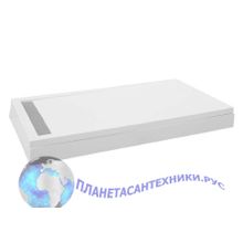 Душевой поддон Aquanet Stone Lite GB1480S 140x80 (с ножками и панелью)