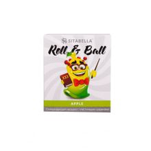 Стимулирующий презерватив-насадка Roll & Ball Apple (130865)