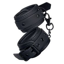 Dream Toys Чёрные наручники BLAZE HANDCUFF BLACK (черный)