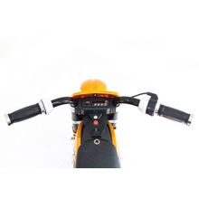 Детский кроссовый электромотоцикл Qike TD Orange 6V - QK-3058-ORANGE