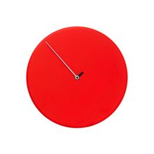 Часы красный круг