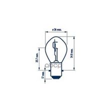 Лампа S2 12v 35 35w Ba20d C1 (Снят С Производства) S2 Extraduty Narva арт. 49531