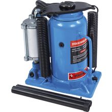 Бутылочный домкрат пневмогидравлический на 20 тонн, SD2002, синий, СТАНКОИМПОРТ