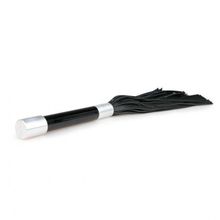 Easy toys Черная плеть Easytoys Flogger With Metal Grip - 38 см. (черный)