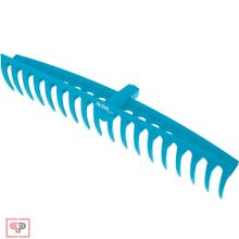 PALISAD Грабли пластиковые, 565 мм, 18 плоских зубьев, усиленные, Luxe Palisad