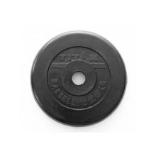 Диск обрезиненный черный Titan Barbell d-51 25 кг