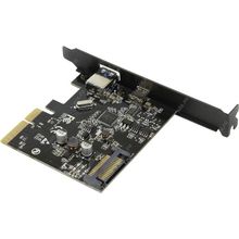 Контроллер  Orico   PA31-AC   (RTL) PCI-Ex1, USB3.1-A+USB3.1-C port-ext