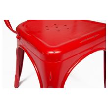 Tetchair Стул LOFT CHAIR (mod. 012), красный red vintage