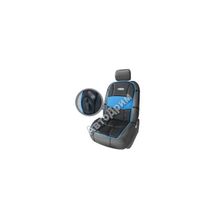 Релакс, массажная накидка с подогревом, черный синий MAS-300