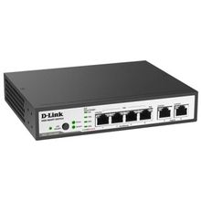 des-1100-06mp a1a (Коммутатор 4 порта 10 100base-tx poe ports + 2 порта combo 10 100 1000base-t sfp metro ethernet)