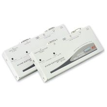 Удлинитель kvm rextron консоль d-sub (vga 1024х768), 2хps 2, 1хrj-45, дальность 150м, белый, в комплекте: 1 кабель 1,8м (cbm-180uh), 1хБП, инструкция (eng) (eku-222c)