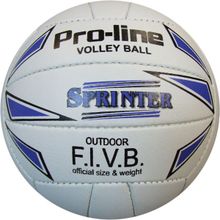Мяч волейбольный Sprinter Pro - Line шитый бело-синий
