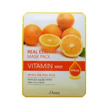 Маска тканевая с витаминами Juno Real Essence Mask Pack Vitamin 5шт