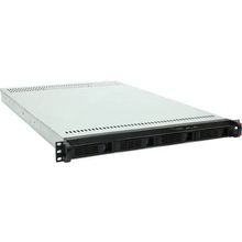 Корпус   Server Case 1U Procase    ES104-SATA3-B-0    Black  без БП