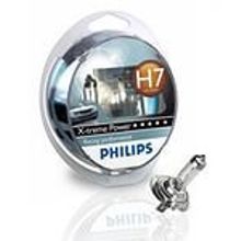 Лампа галоген 12V Н7 55W PX26d Philips X-tremeVision +100 яркости 12972XVS2