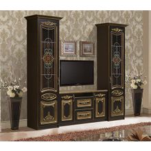 Стенка "Вивальди-1" компл.1 венге, золото