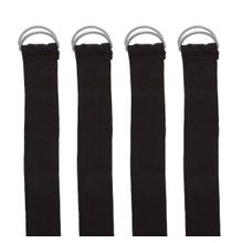 Blush Novelties Комплект из 4 ремней с петлями для связывания 4pcs Silky Wrist   Ankle Restraints (черный)