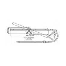 Ultraflex Кабель рулевой Ultraflex TM86 38765Z 10,98 м 200 мм