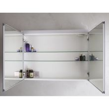 BelBagno Зеркало-шкаф BB1000BMS BL Bianco Lucido