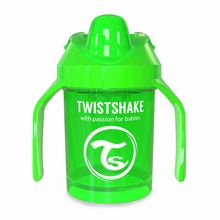 Twistshake Поильник Twistshake Mini Cup. 230 мл. Зелёный (Sugarpuss). Возраст 4+m. Арт. 78051 78051