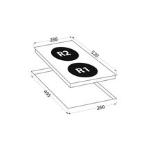 LEX Варочная поверхность Lex EVI 320 BL