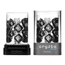 Прозрачный мастурбатор Tenga Crysta Bloc (215304)