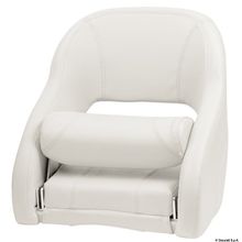 Osculati Ergonomic padded seat w H52R Flip UP bolster, 48.410.07