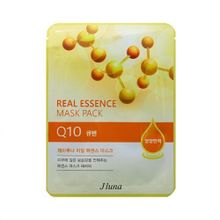 Маска тканевая с коэнзимом Q10 Juno Real Essence Mask Pack Q10 5шт