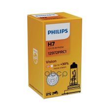 Лампа 12v H7 55w Px26d +30% Vision Philips арт. 12972PRC1