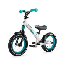 Алюминиевый беговел с 2 амортизаторами, 2 подножками Small Rider Roadster Pro (аква )