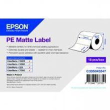 EPSON C33S045547 бумага самоклеющаяся матовая А6 4" (102 x 51мм) 109 г м2, 535 этикеток