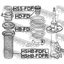 Пыльник Амортизатора | Перед Прав | Honda Civic Fd 4d 2006-2012 Febest арт. HSHBFDFR