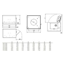 Systemair TFC 355 P Sileo Red