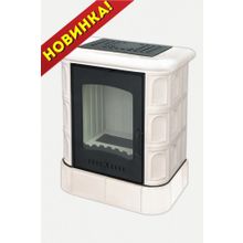 Печь-камин София-цоколь Арка бежевая ПК-160