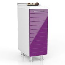 Любимый Дом Кухня Анастасия тип 3 Ежевика 720.800 Стол 30 см. ID - 287095