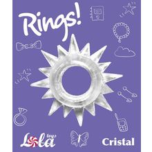 Прозрачное эрекционное кольцо Rings Cristal